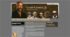 Desktop Screenshot of louisgossett.com